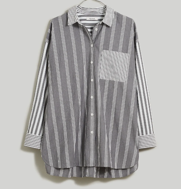  The Signature Poplin Oversized Shirt