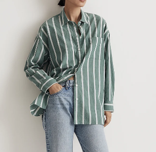 The Signature Poplin Oversized Shirt