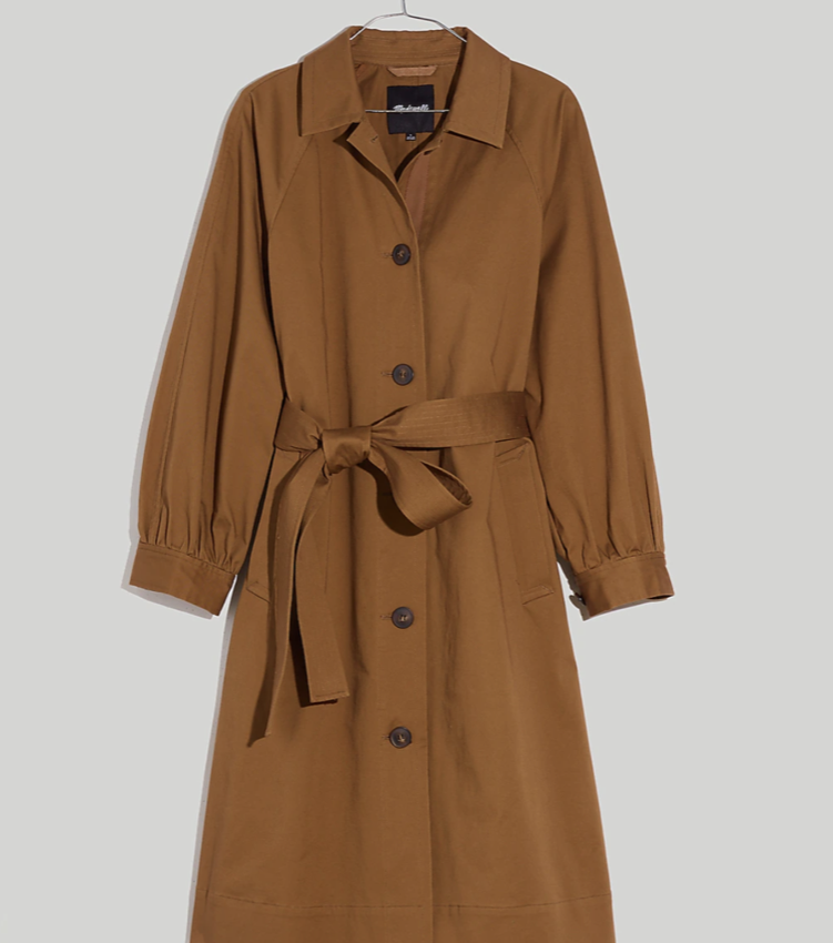 Madewell Montrose Belted Trench Coat (XXS) (Sold out) 