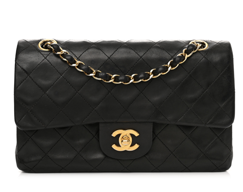 Chanel Vintage Lambskin Quilted Small Double Flap Bag (Great deal on this one!)