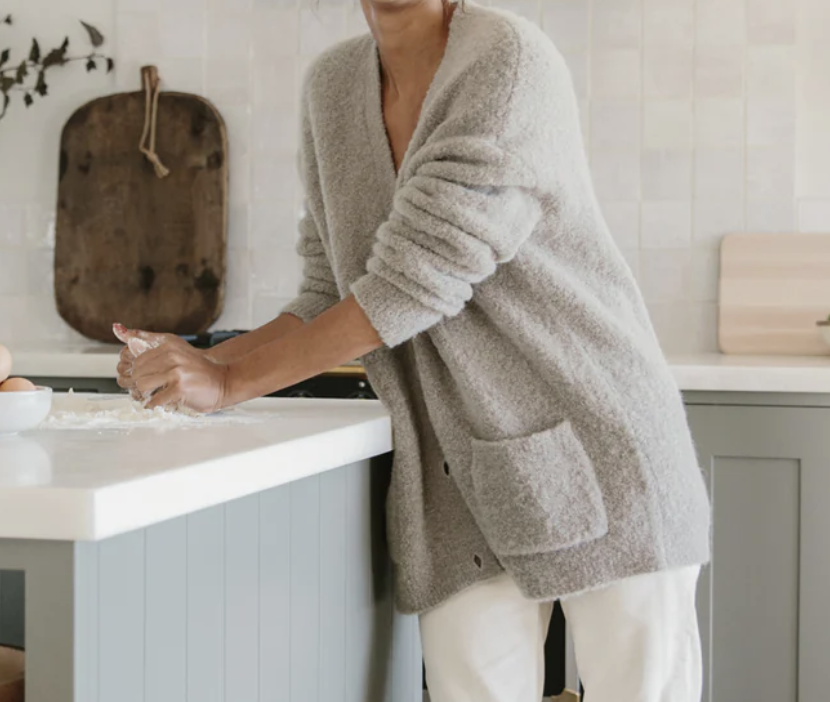 Jenni Kayne Boucle Cocoon Cardigan (XS)