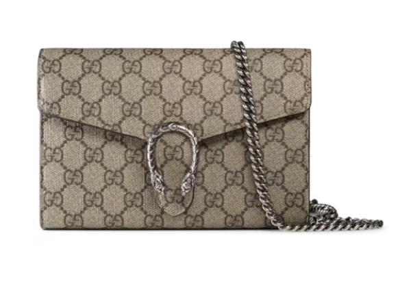 Gucci Dionysus GG Supreme Chain Wallet 