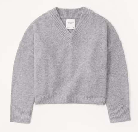 Abercrombie Wedge V-Neck Sweater