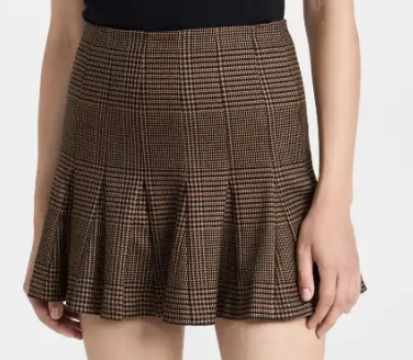alice + olivia Zona Godet Miniskirt | Shopbop