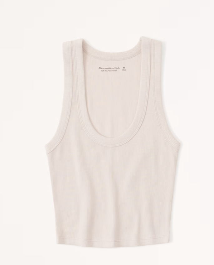 Abercrombie Essential Scoopneck Tank