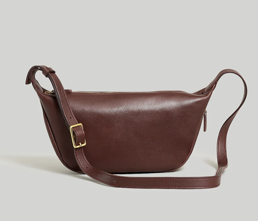 Madewell The Sling Crossbody Bag in Leather