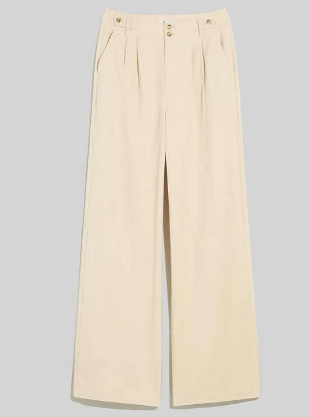 Madewell The Petite Harlow Wide-Leg Pant (Size 0 petite)