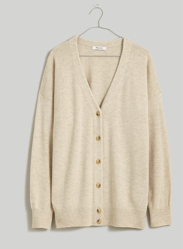 Madewell V-Neck Relaxed Cardigan