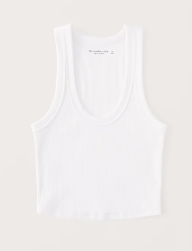 Abercrombie The Essential Scoopneck Tank 