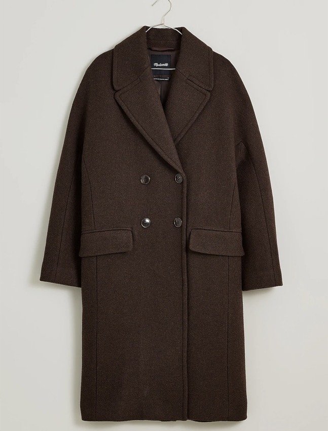 Madewell The Gianna Coat in Insuluxe Fabric