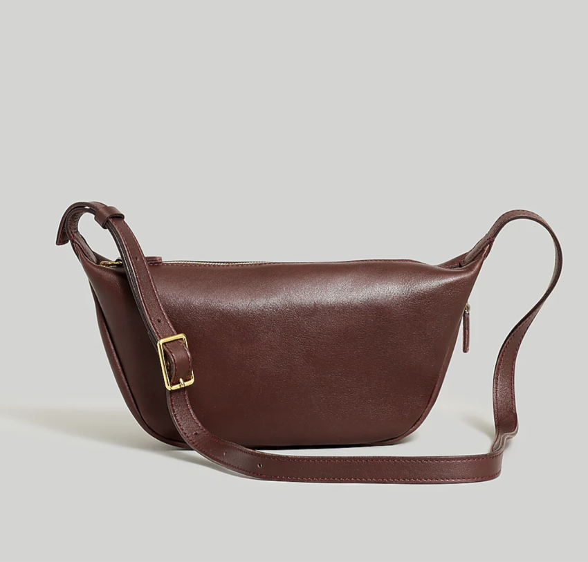 Madewell The Sling Crossbody Bag in Leather