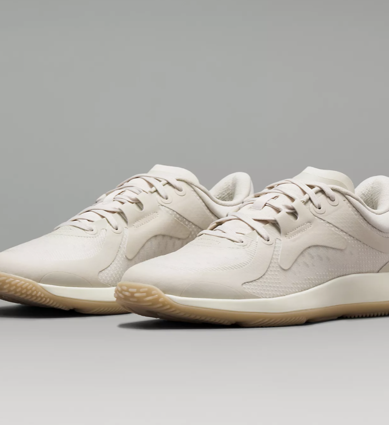 Lululemon Strongfeel Women's Training Shoe (Natural Ivory/Lemon Sorbet/Trench)