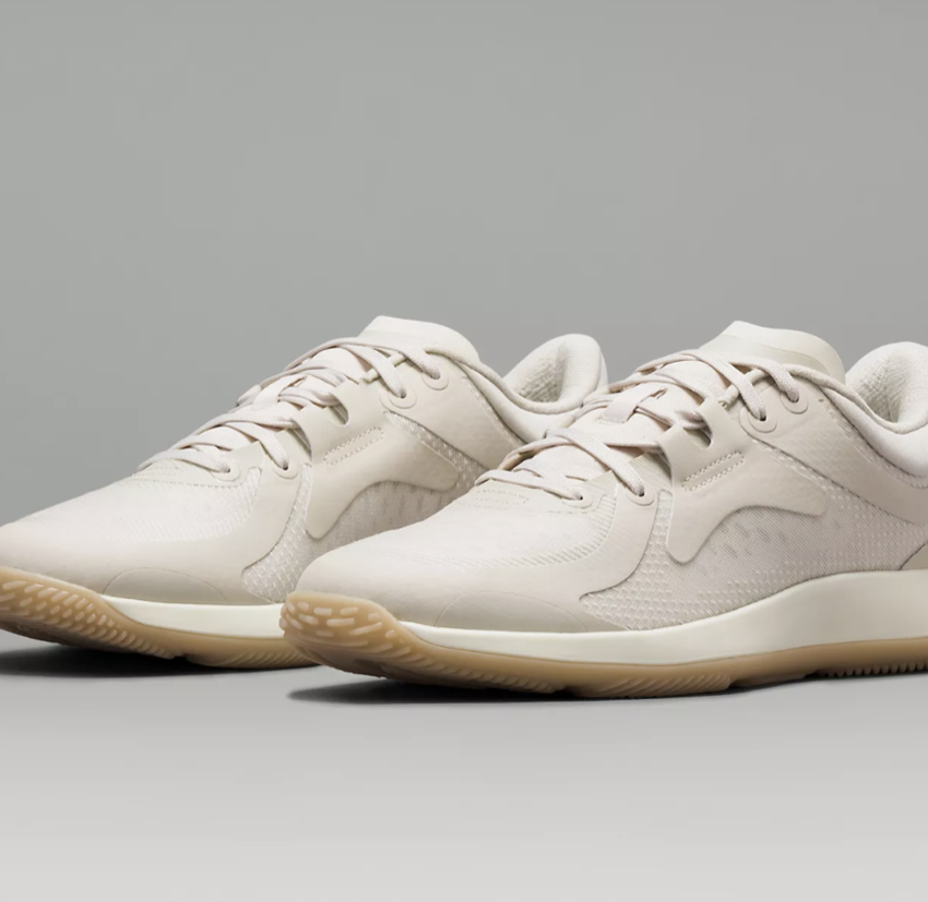 Lululemon Strongfeel Women's Training Shoe (Natural Ivory/Lemon Sorbet/Trench)