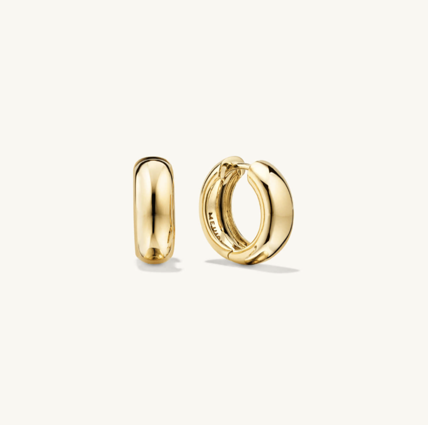Mejuri Plush Small Hoops