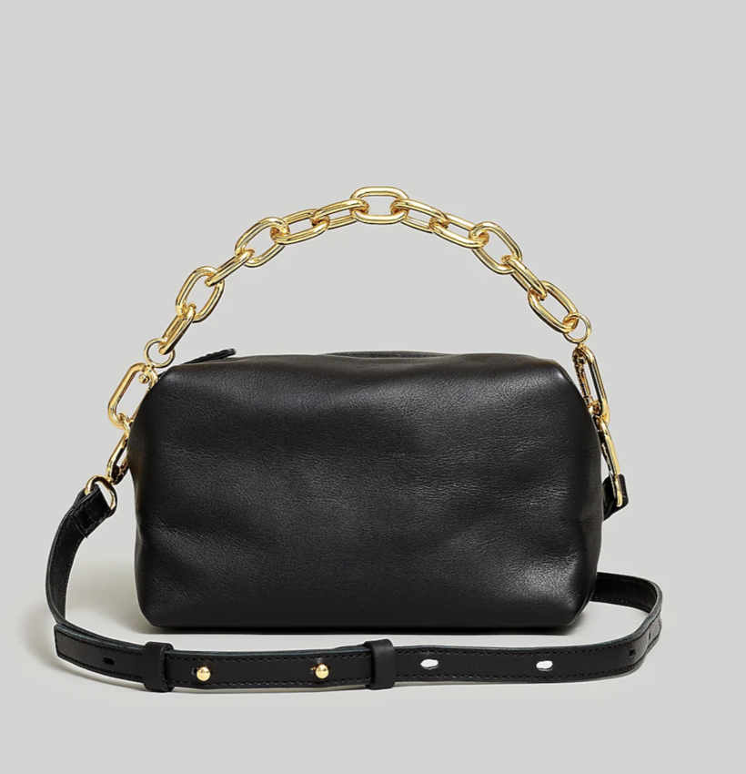 Madewell The Chain-Strap Crossbody Bag in Leather