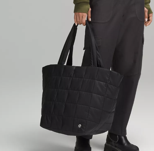 Lululemon Quilted Grid Tote Bag 26L