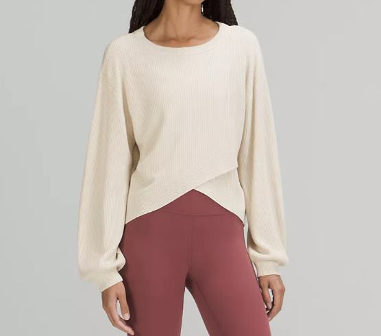 Lululemon Reversible Crossover Sweater