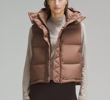 Lululemon Wunder Puff Cropped Vest