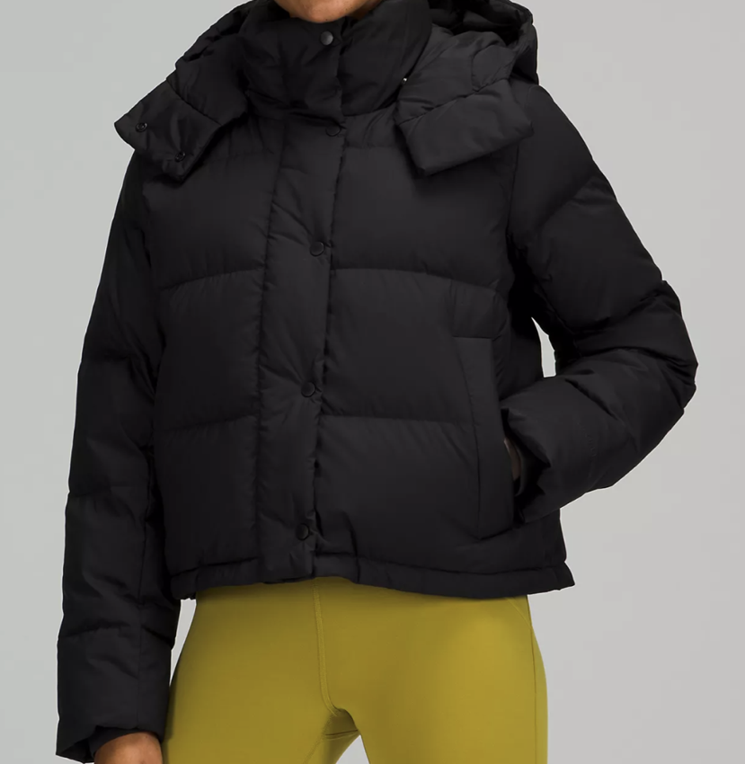 Lululemon Wunder Puff Cropped Jacket