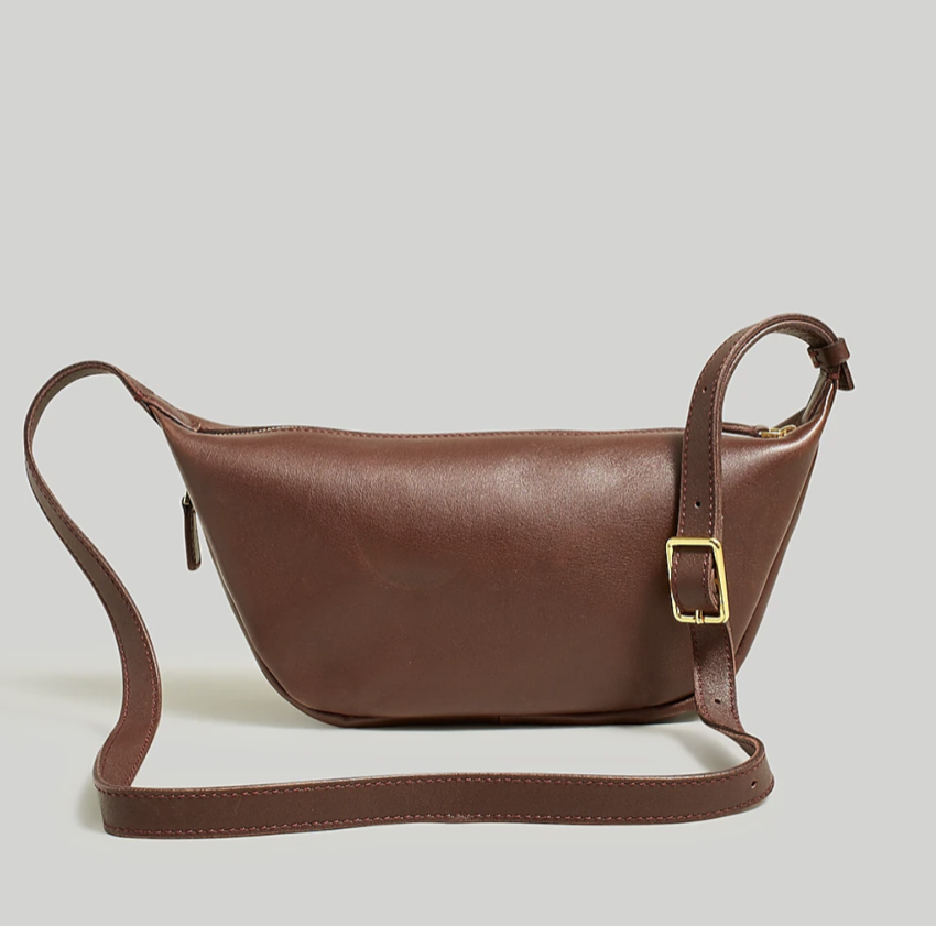 Madewell The Sling Crossbody Bag in Leather