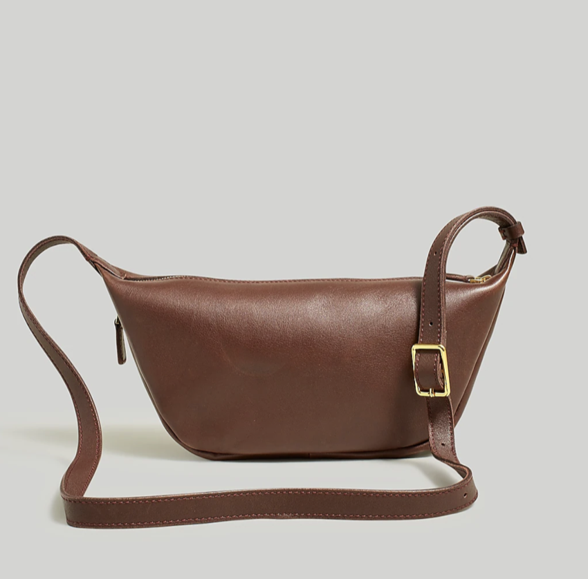 Madewell The Sling Crossbody Bag in Leather
