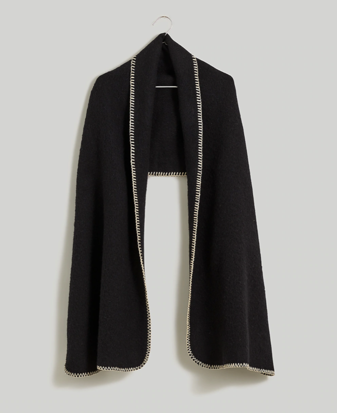 Madewell Blanket Stitch Scarf