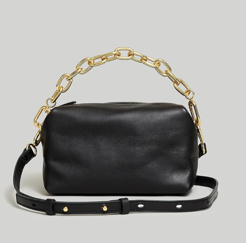 Madewell The Chain-Strap Crossbody bag in Leather 