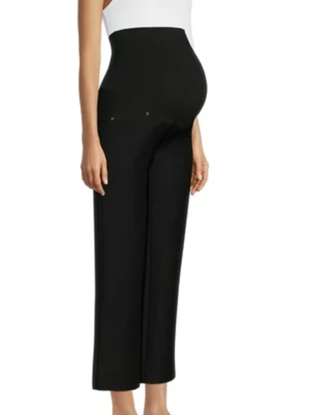 Walmart maternity straight pants