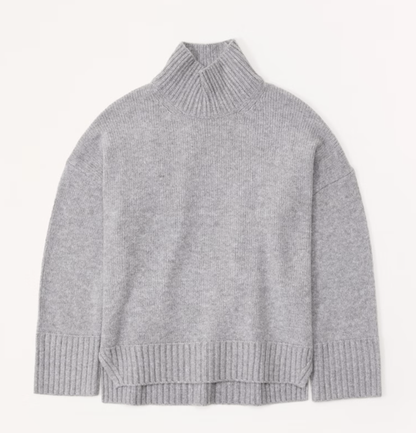 Abercrombie Easy Funnel Neck Sweater