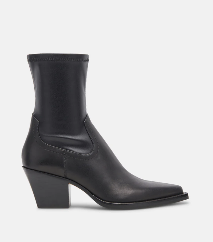 Dolce Vita Rutger Boots in Black Leather