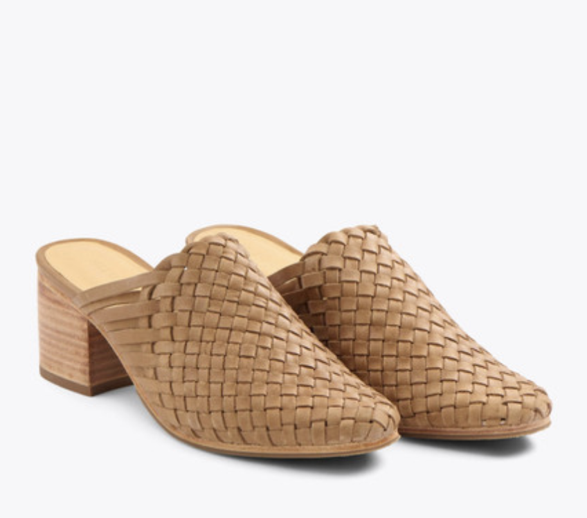 Nisolo All-Day Woven Heeled Mule (sold out)