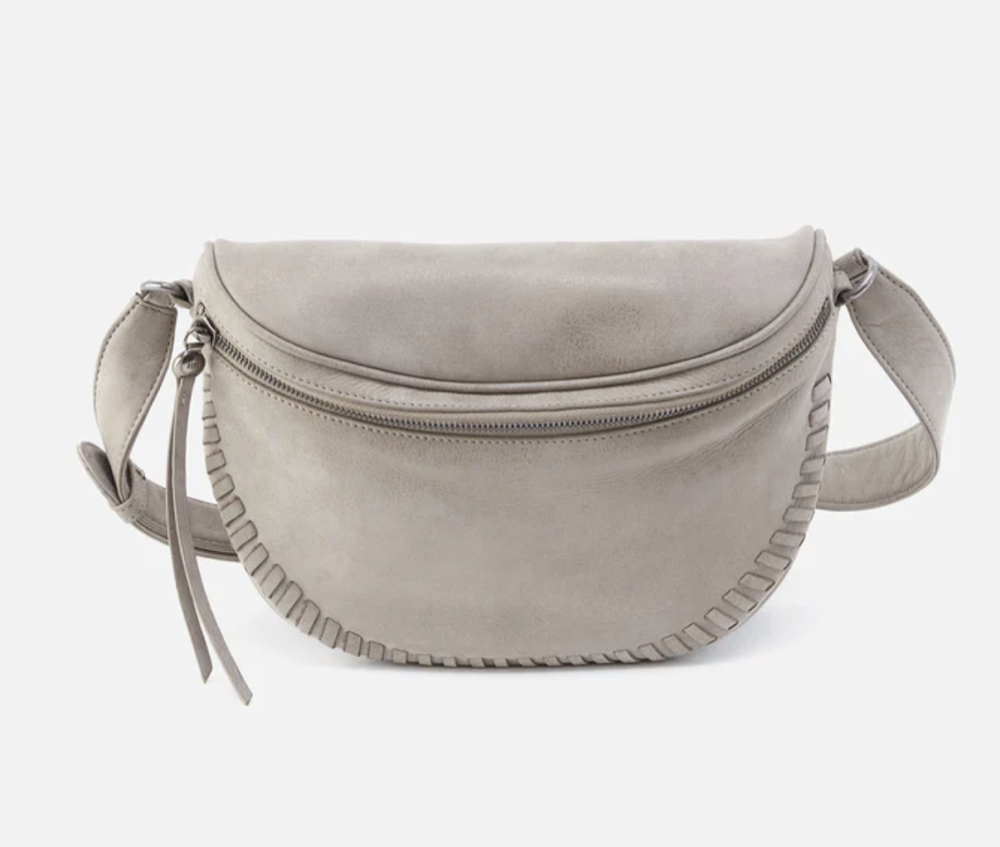Hobo Juno Belt Bag in Metallic Leather