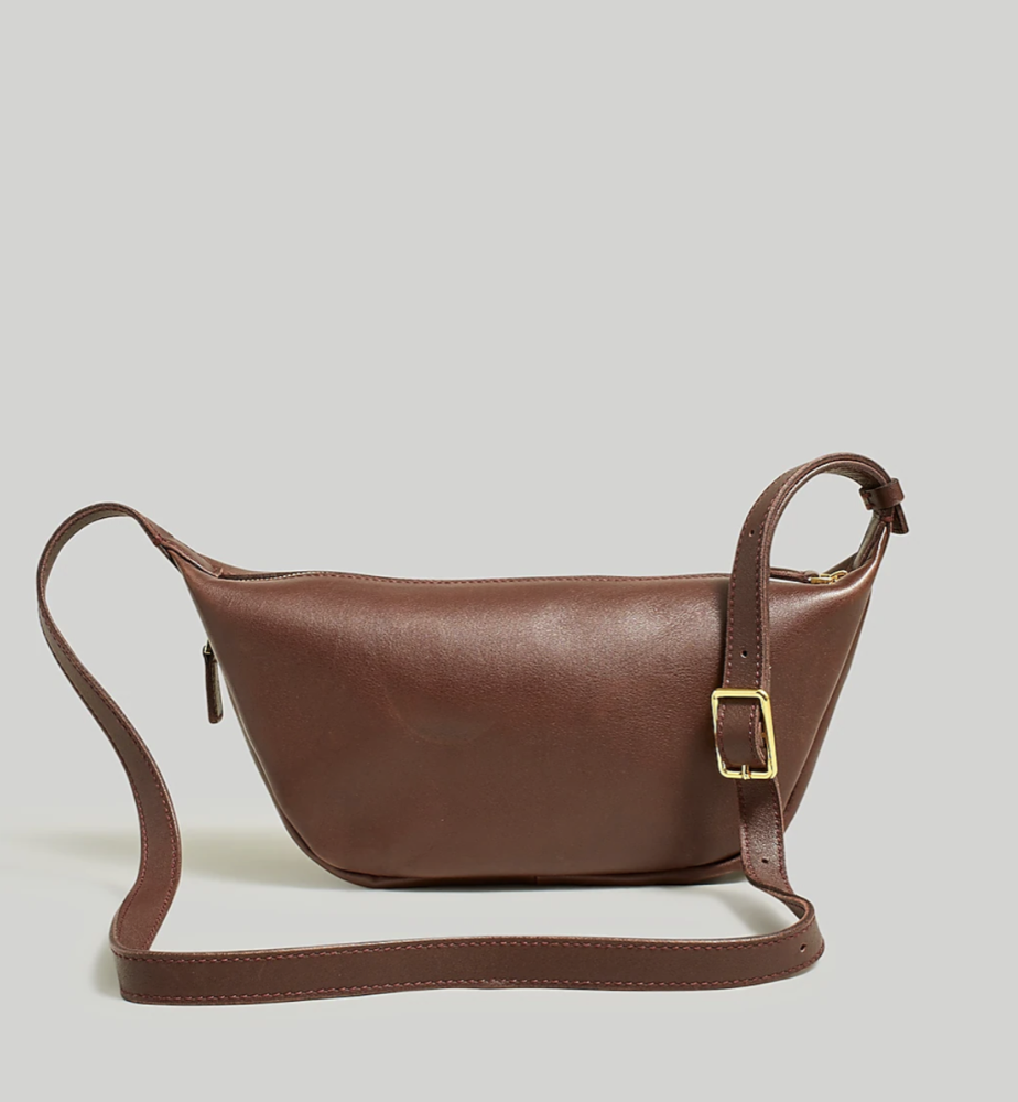 Madewell The Sling Crossbody Bag in Leather
