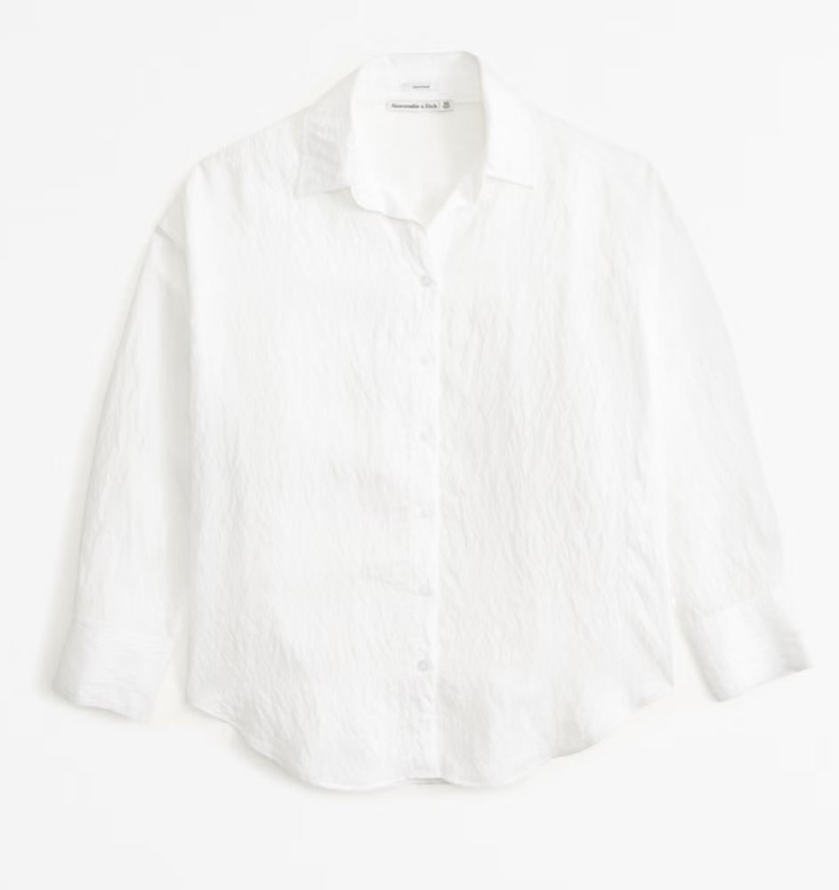 Abercrombie Oversized Breezy Shirt (size medium)