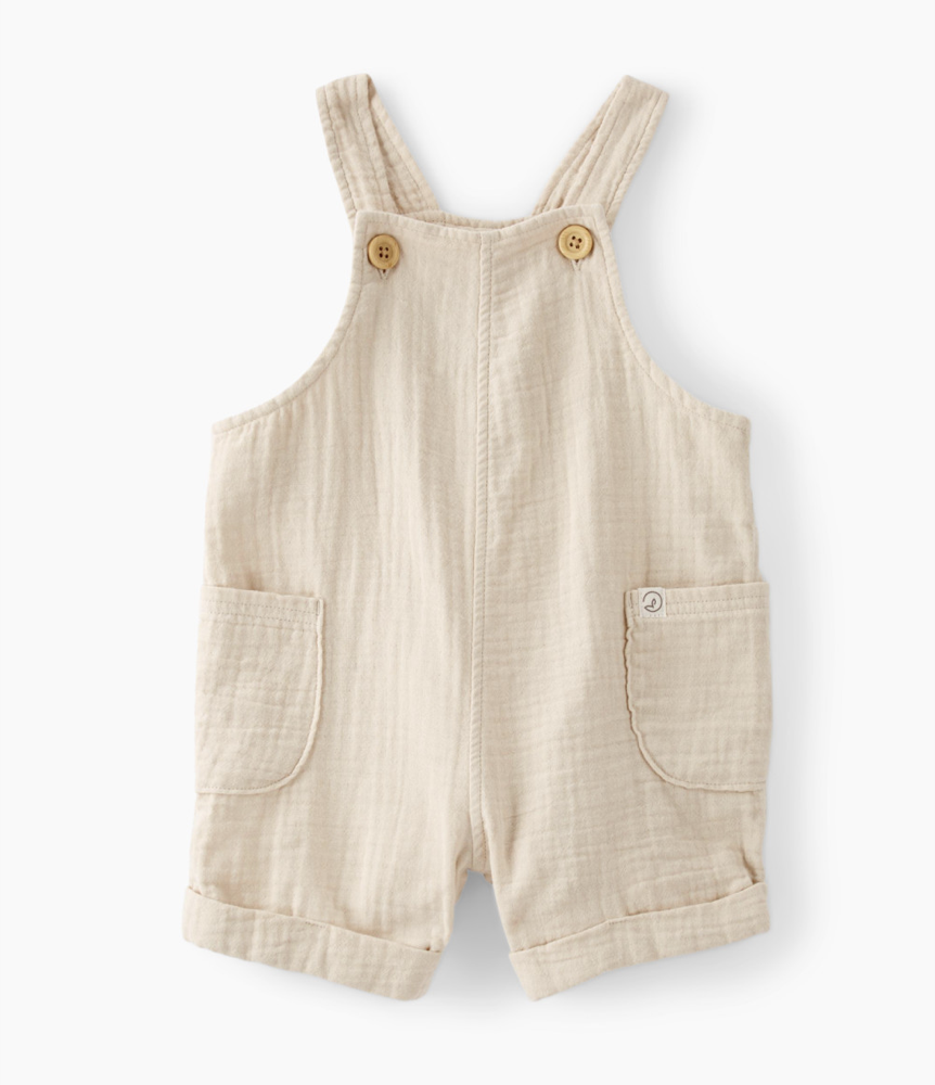 Carters Little Planet Organic Cotton Gauze Shortalls