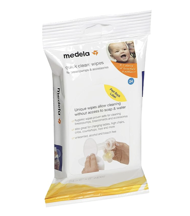 Medela Breast Pump Wipes