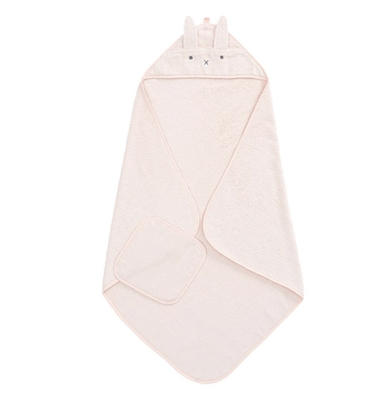 Super Soft Bunny Baby Hooded Towel