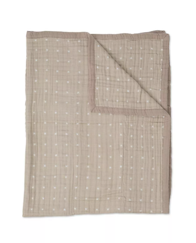 Little Unicorn Cotton Quilted Throw