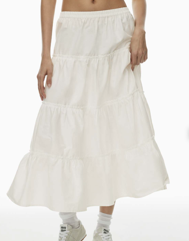 Aritzia Mars Skirt (Light Birch in size small)