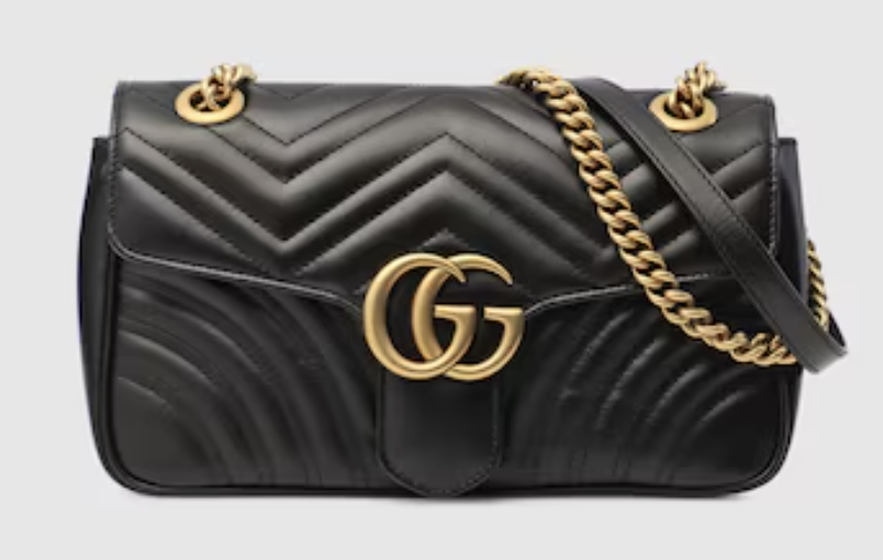 Gucci Marmont Small Matelasse Shoulder Bag