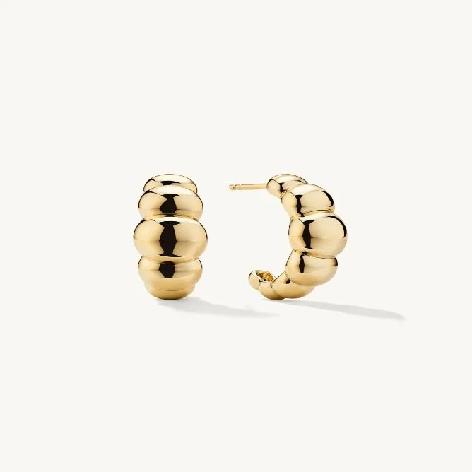 Mejuri Puffy Charlotte Hoops