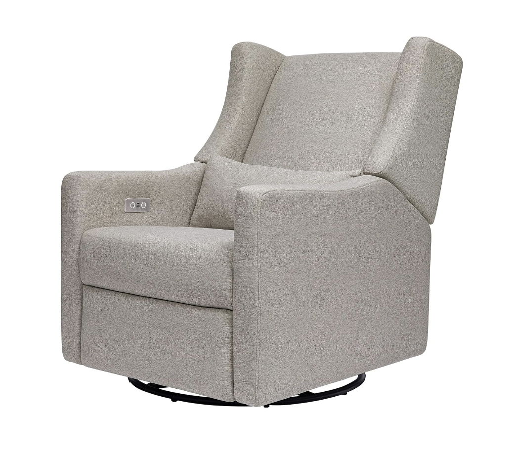 Babyletto Kiwi Electronic Power Recliner and Swivel Glider Chair