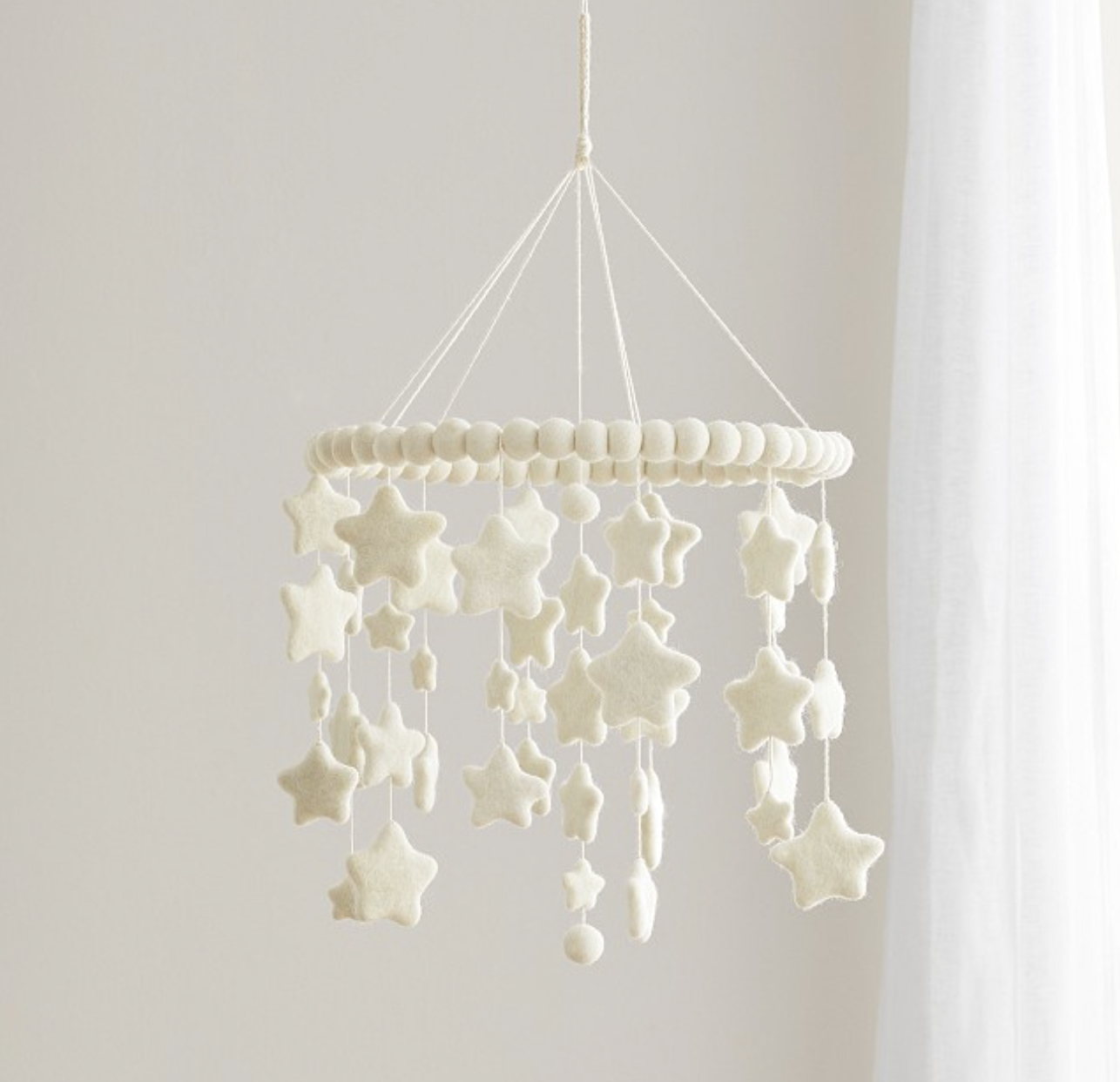 Pottery Barn Kids Felt Star Mobile