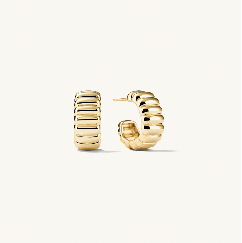 Mejuri Charlotte Bold Hoops