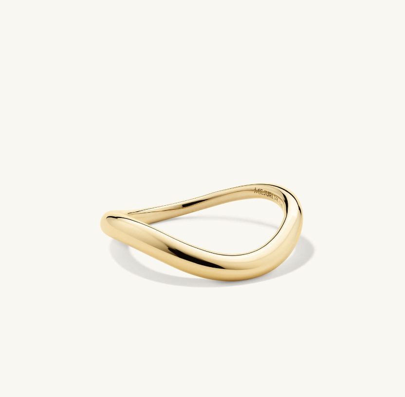 Mejuri Dome Figure Slim Ring