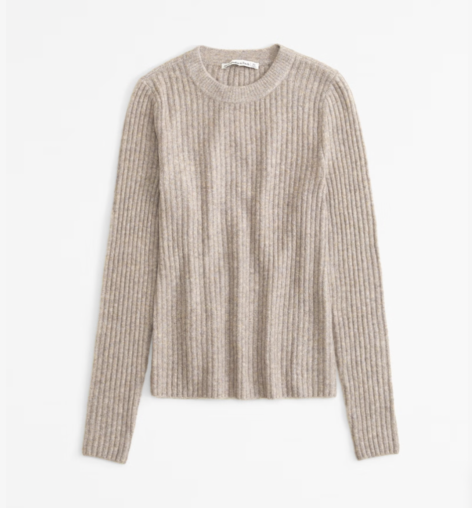 Abercrombie Slim Crew Sweater