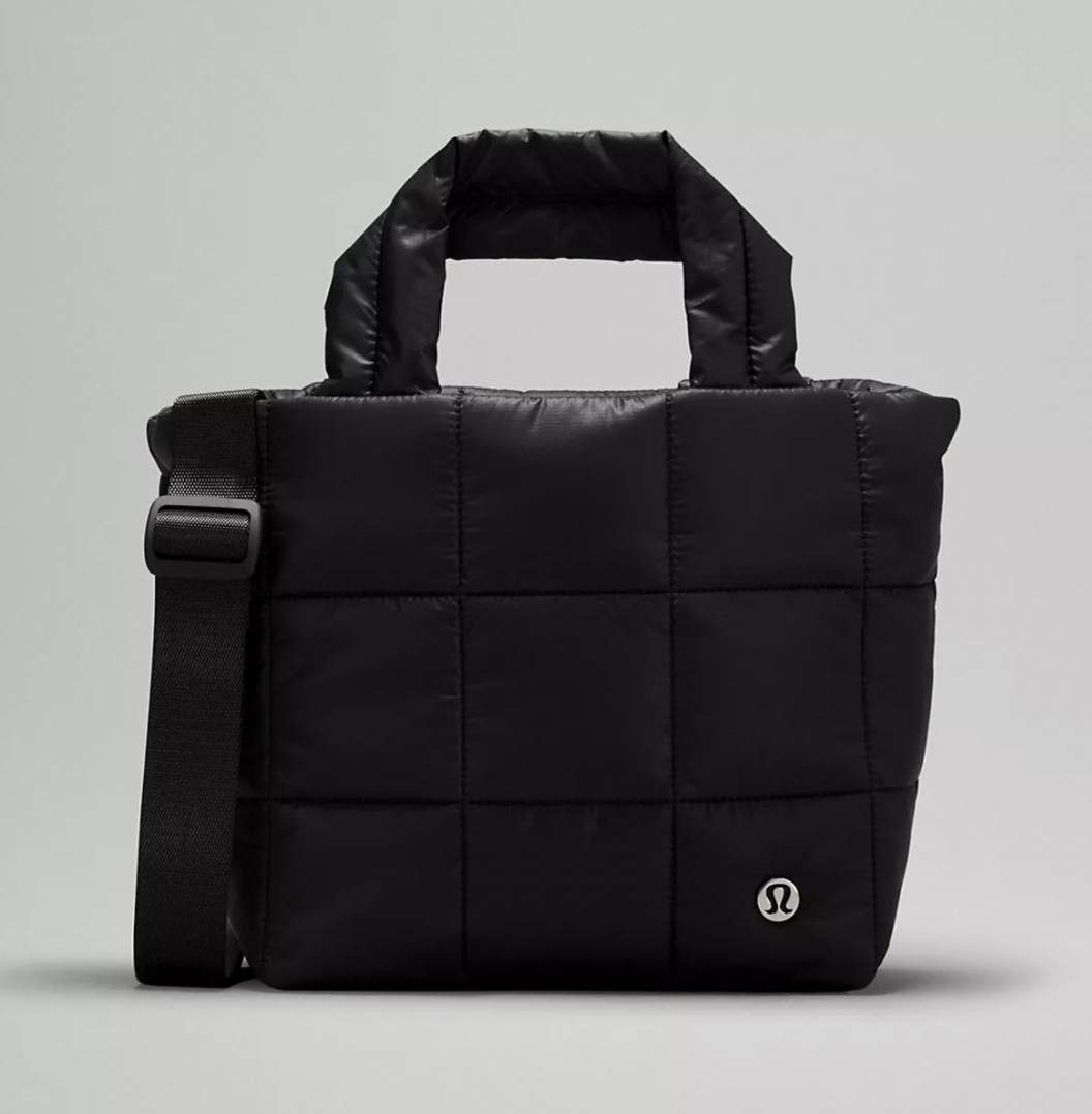 Lululemon Quilted Grid Tote Bag Mini 5L