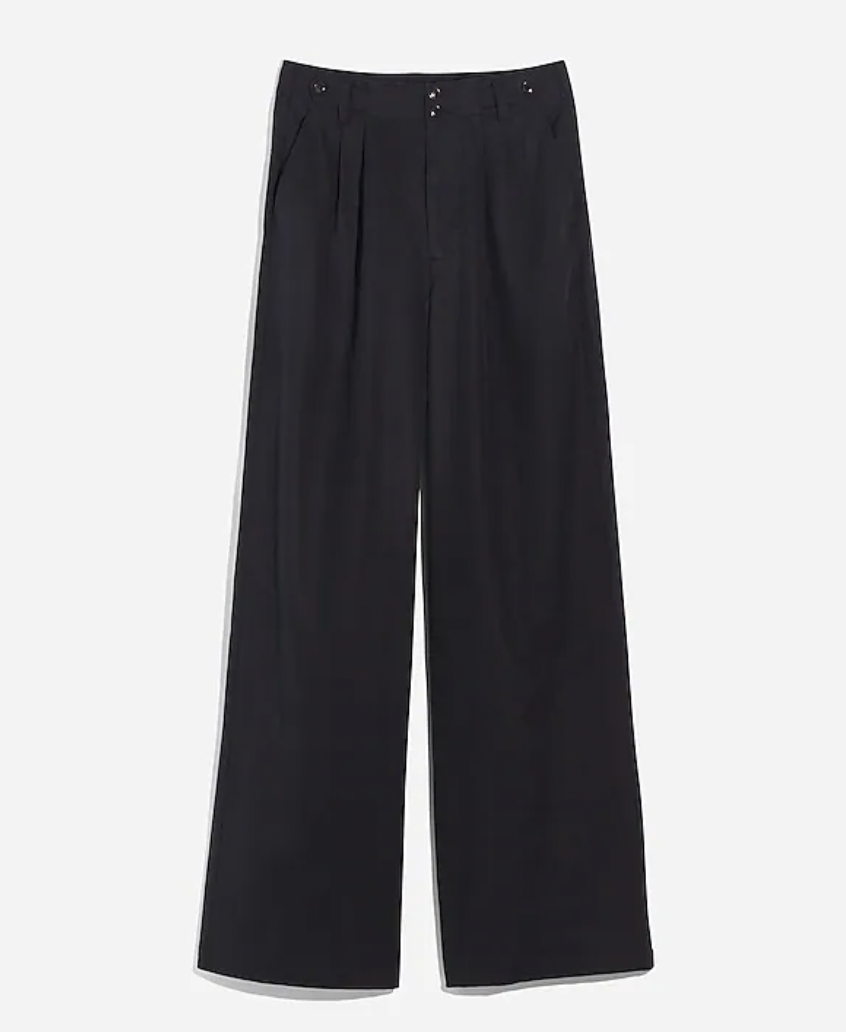 Madewell The Petite Wide-Leg Harlow Pant