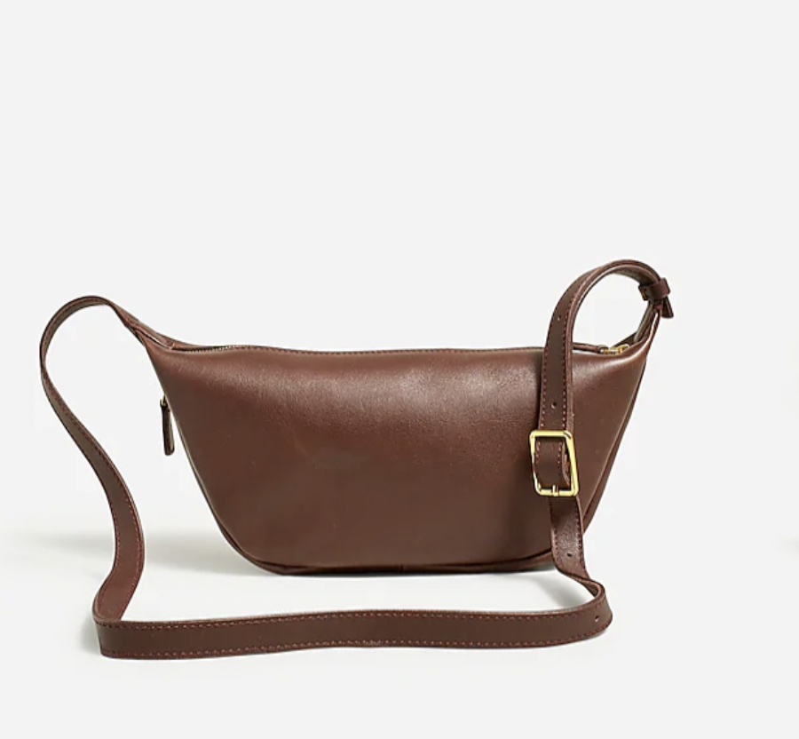 Madewell The Sling Crossbody Bag in leather