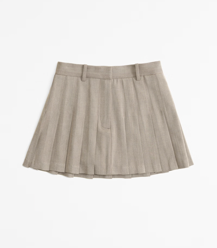 Abercrombie Pleated Mini Skort